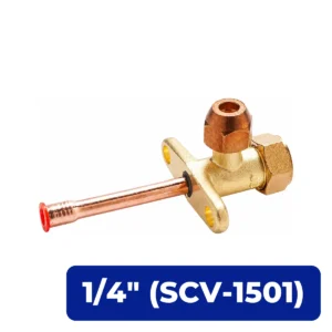 Válvula de Servicio Split 1/4" Para R22 (SCV-1501)