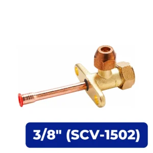 Válvula de Servicio Split 3/8" Para R22 (SCV-1502)