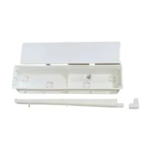 Caja Pre Instalación Blanca Con Manguera Universal 304