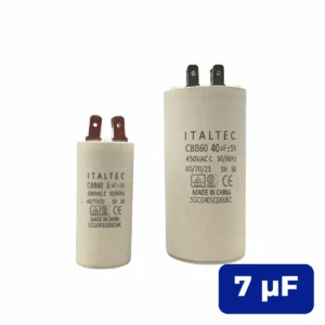 Capacitor 7 UF Cilíndrico