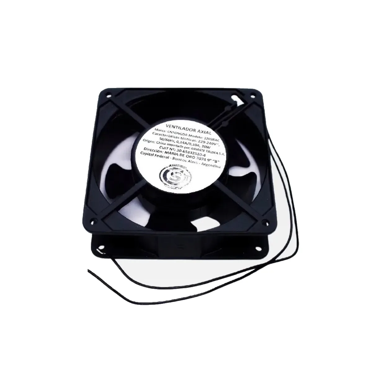Turbina Axial 4" 12x12 220V