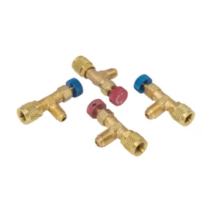 Llave Esférica Para Carga Split Con Retención 5/16" M x 5/16" H