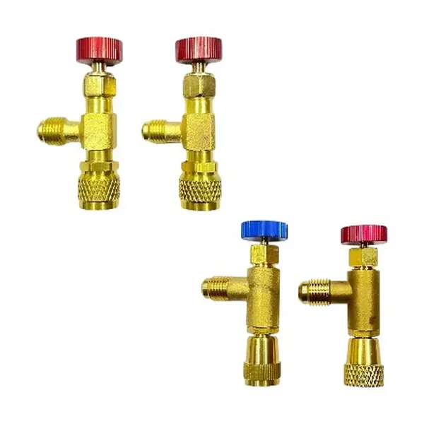 Llave Esférica Para Carga Split Con Retención 5/16" M x 5/16" H - Imagen 2