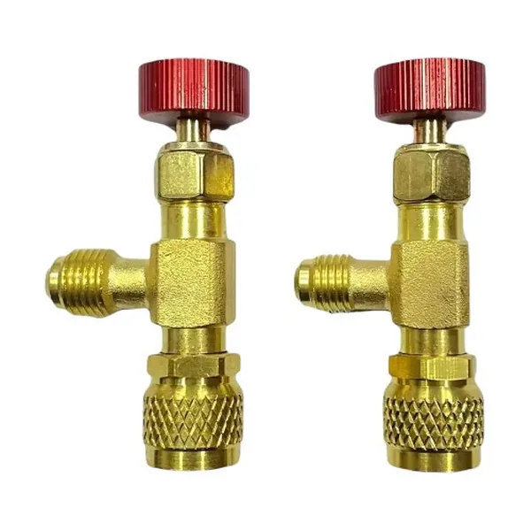 Llave Esférica Para Carga Split Con Retención 5/16" M x 5/16" H - Imagen 3