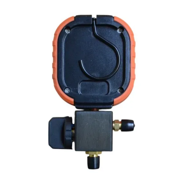 Manifold Simple Con Protector R22 R134 R32 R404 R407 R410 GGT-SM85 Cooltech - Imagen 3