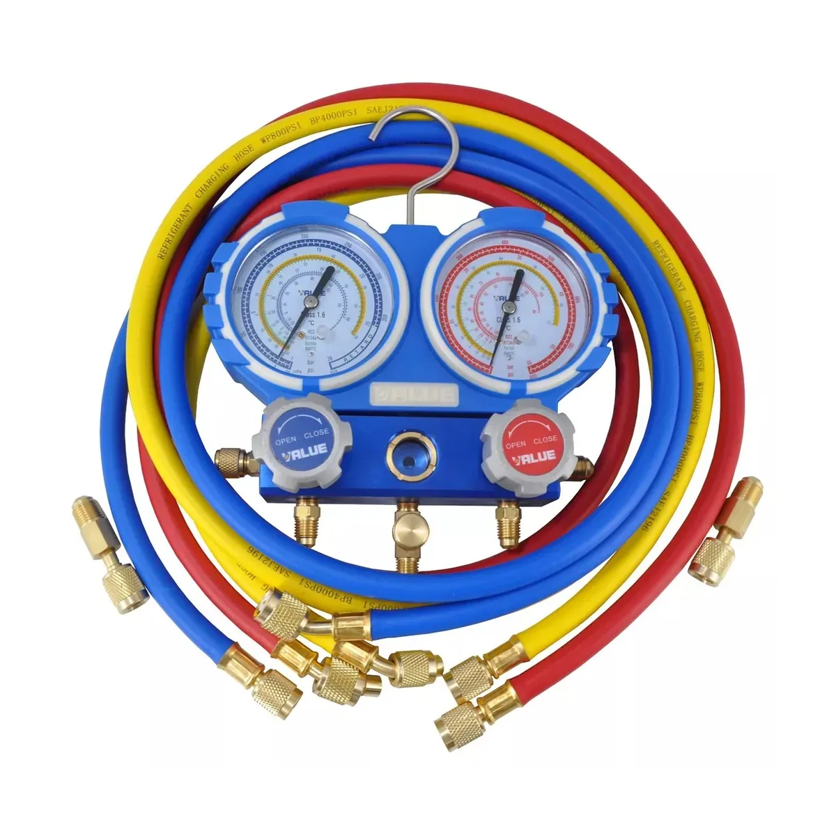Manifold R410/407/22/134 Con Manguera- VMG-2-R410A-02 Value