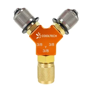 Adaptador Conector en y 3/8" Cooltech