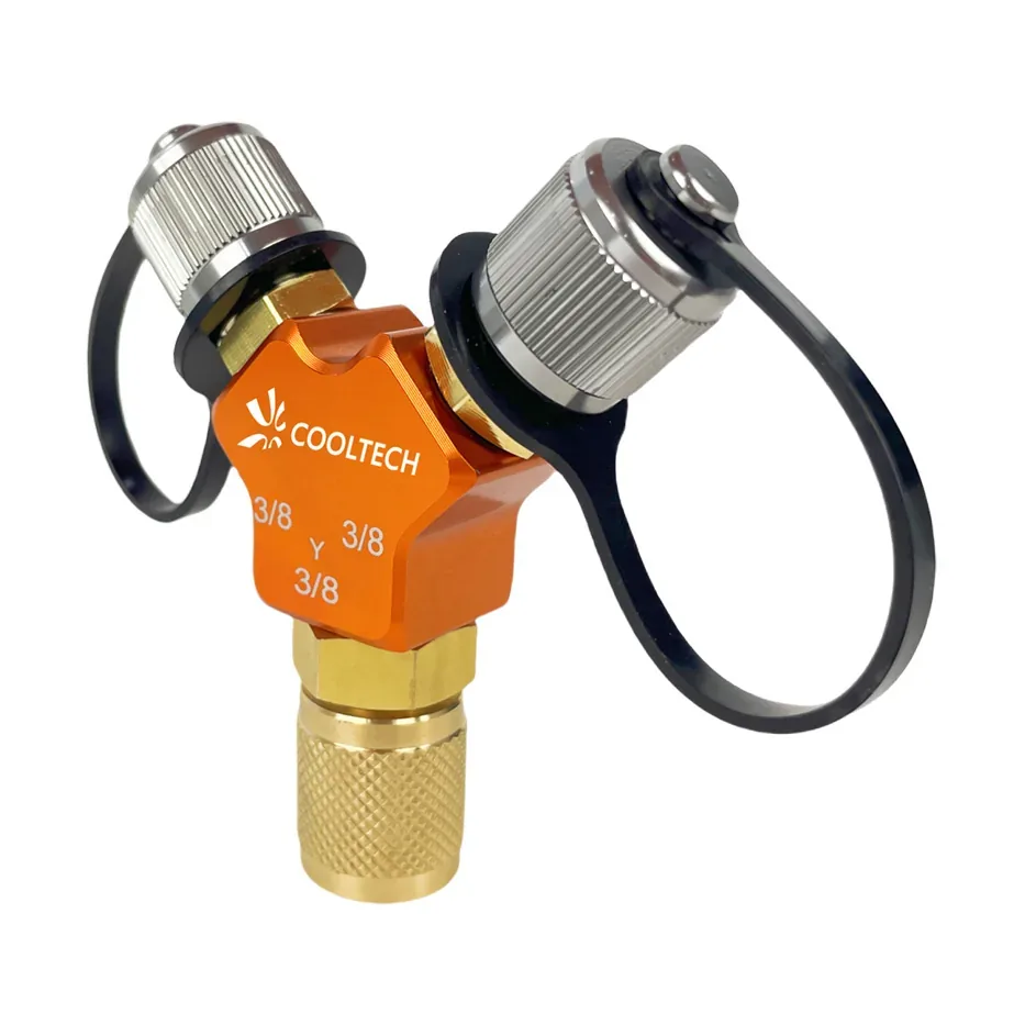 Adaptador Conector en y 3/8" Cooltech - Imagen 2