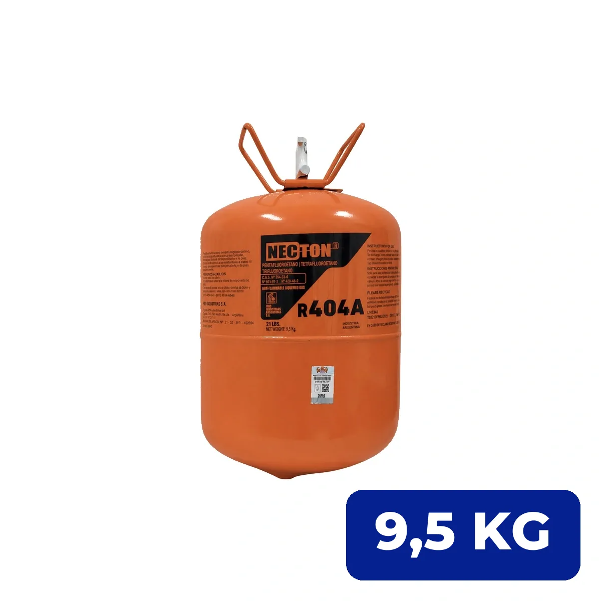 Garrafa R404 x 9,5 KG Necton